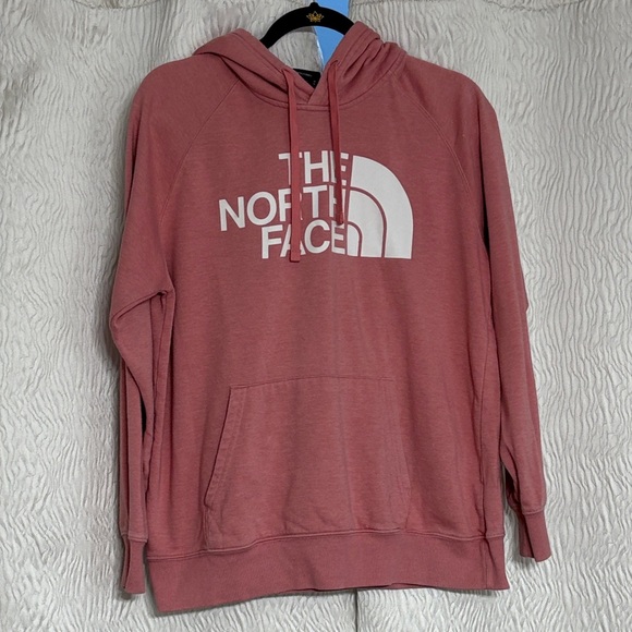 The North Face Tops - North Face Hoodie Women’s Pink Pullover  Sweatshirt Hiking Outdoors-Size Medium